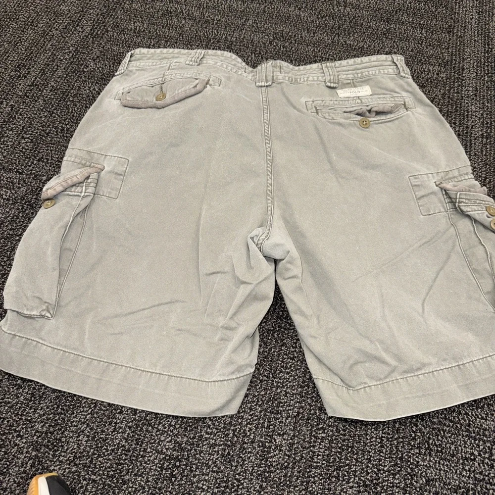 Polo Ralph Lauren‎ Cargo Shorts Mens Size 40  Chino Canvas Shorts